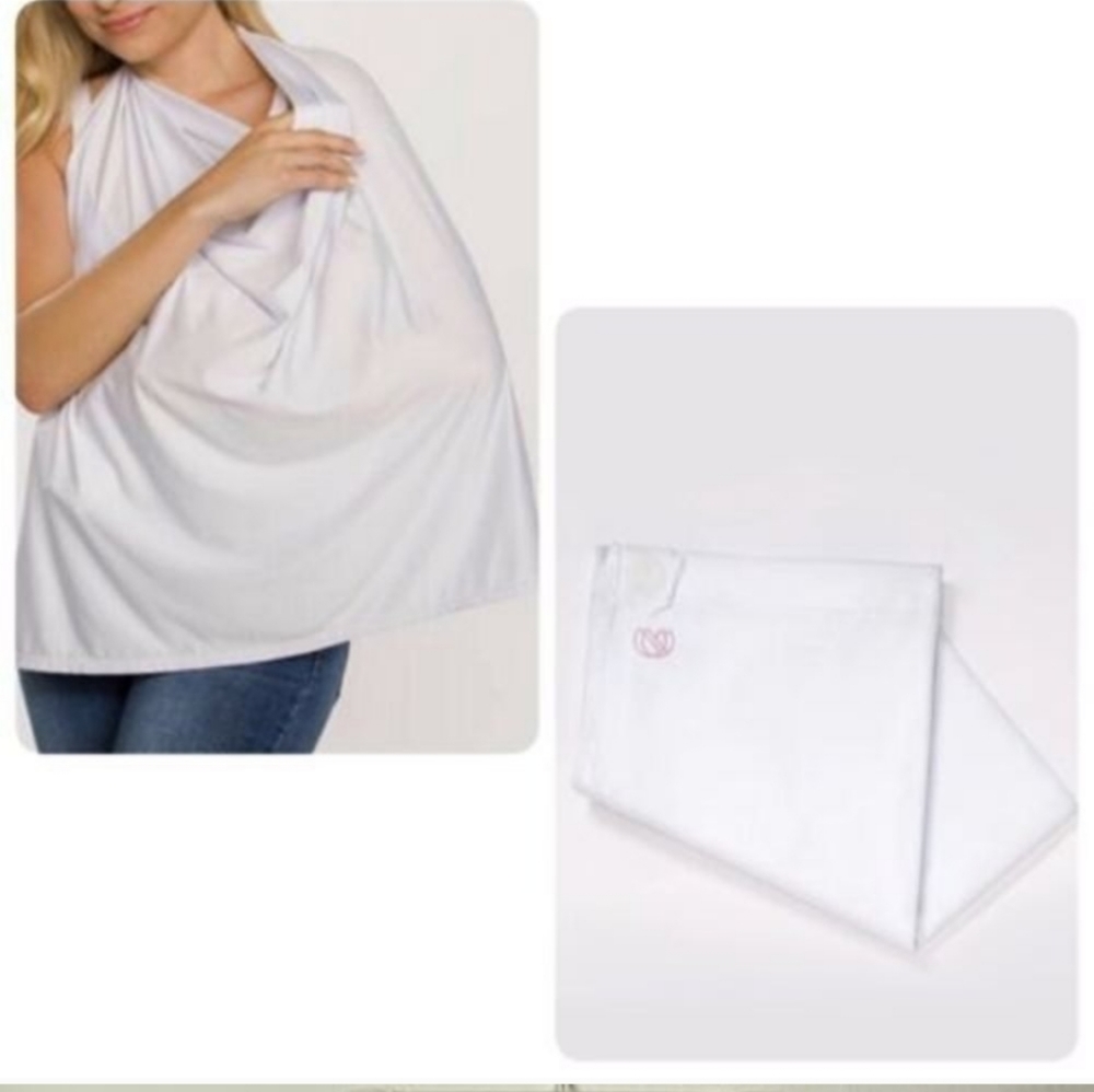 Ollie Gray Nursing Cover Lightweight White